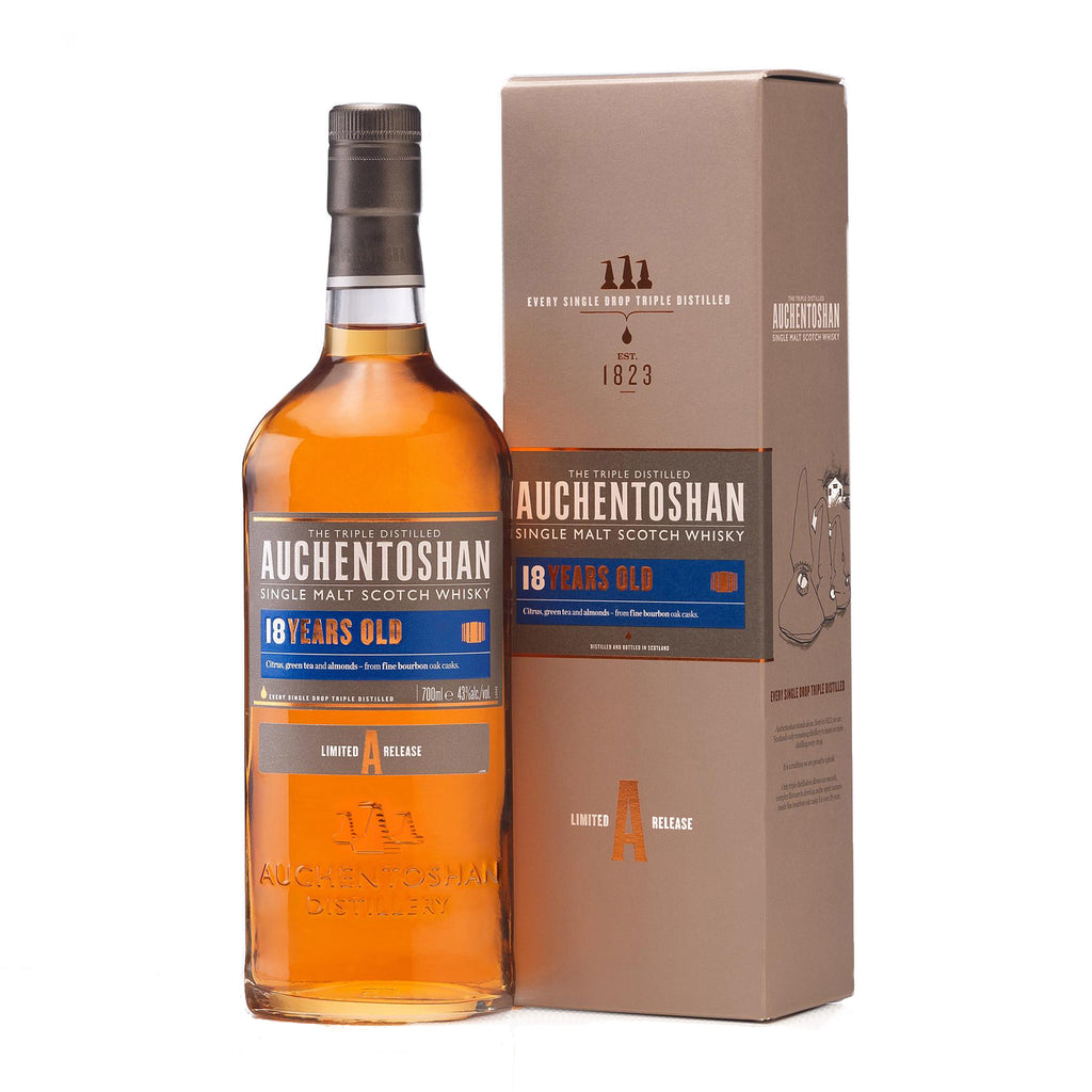 Auchentoshan 18 Years Old Single Malt Scotch Whisky