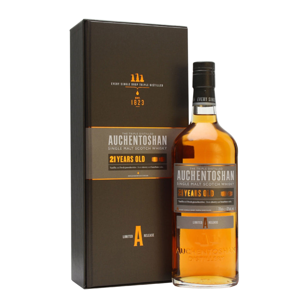 Auchentoshan 21 Years Old Single Malt Scotch Whisky