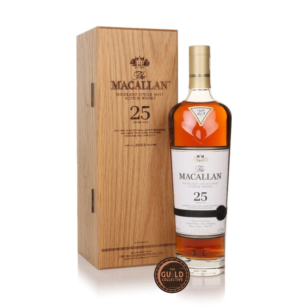 The Macallan Sherry Oak 25 Years Old Single Malt Scotch Whisky (2023)