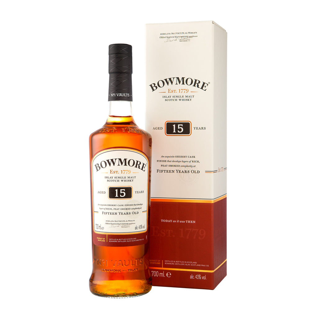 Bowmore 15 Years Old Single Malt Scotch Whisky